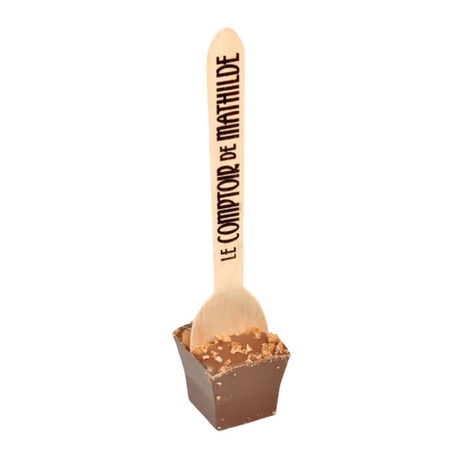 Hovedbilde Kakaopinne - Melkesjokolade med speculoos