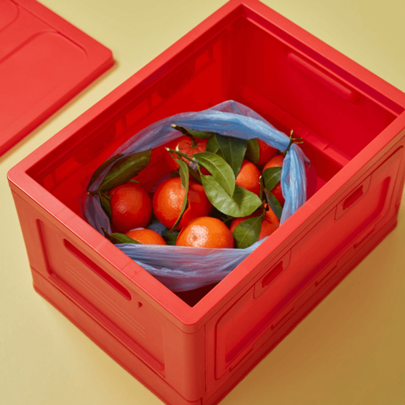 BOX, LARGE, RED