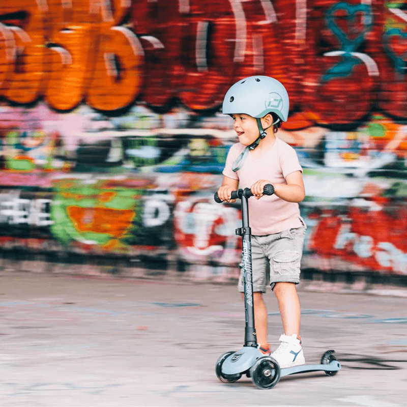 Scoot & Ride K3 led sparkesykkel - Steel