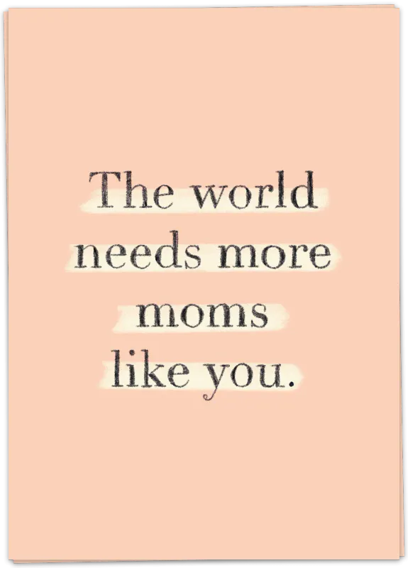 kort - More moms