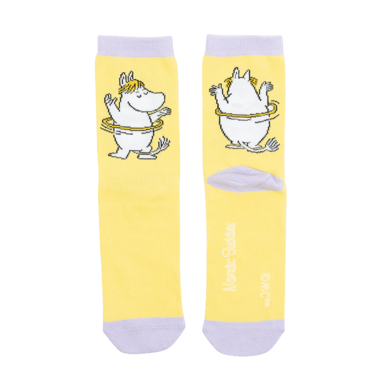 Moomin Snorkfrøken sokker - Gul/Lilla