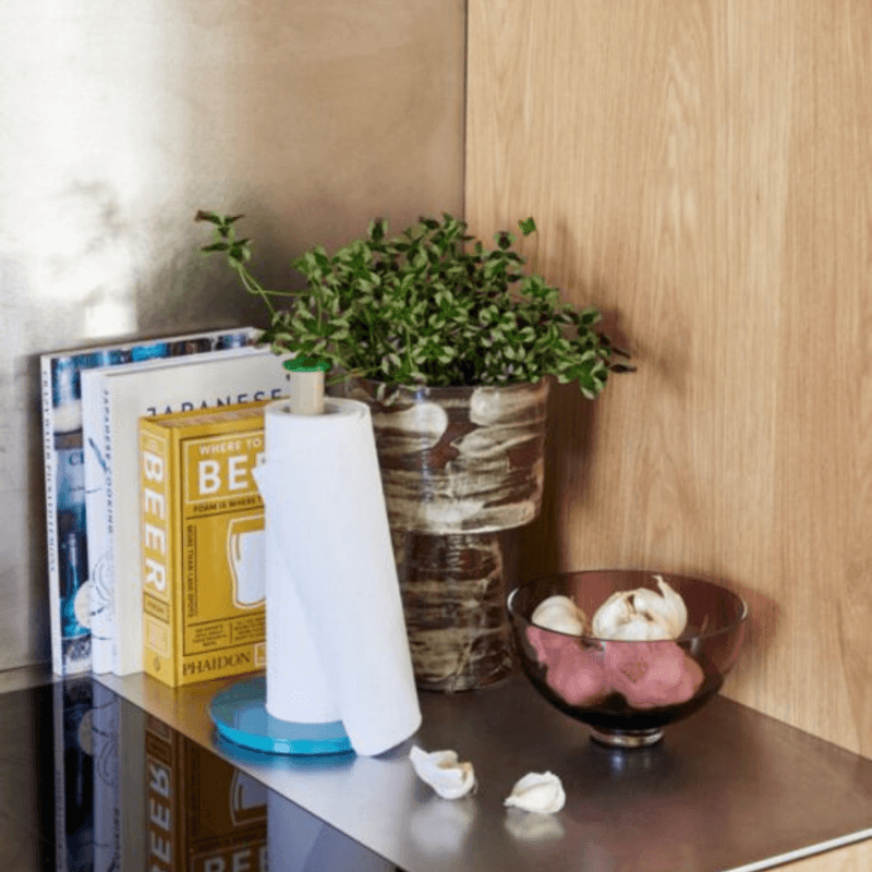 Play tørkerullholder - Blue/Grey/Green