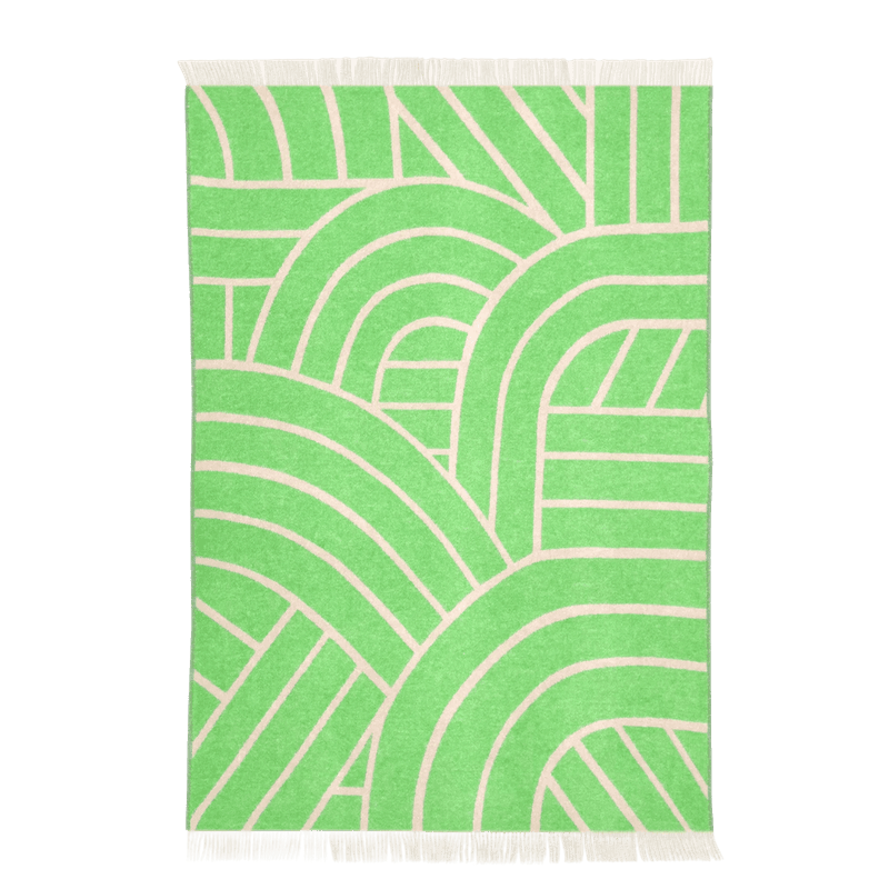 Lines ullpledd -  Pink Apple 