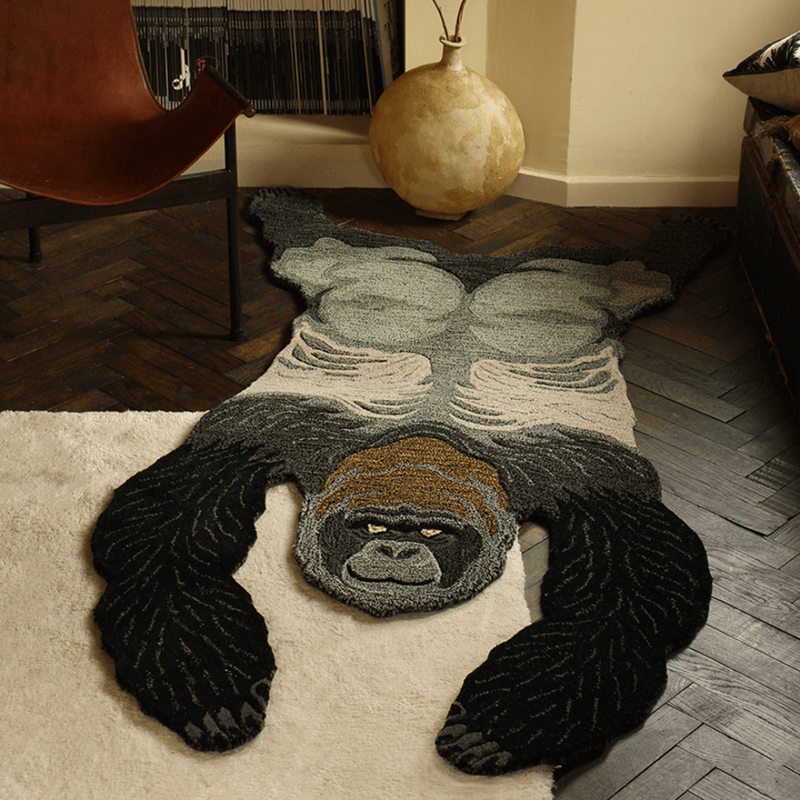 Groovy Gorilla Rug Large * FORHÅNDSBESTILLING