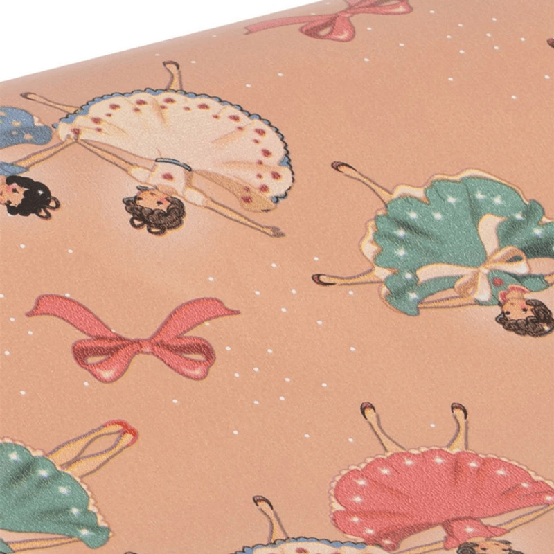 Gavepapir – Bow Ballerina Blush
