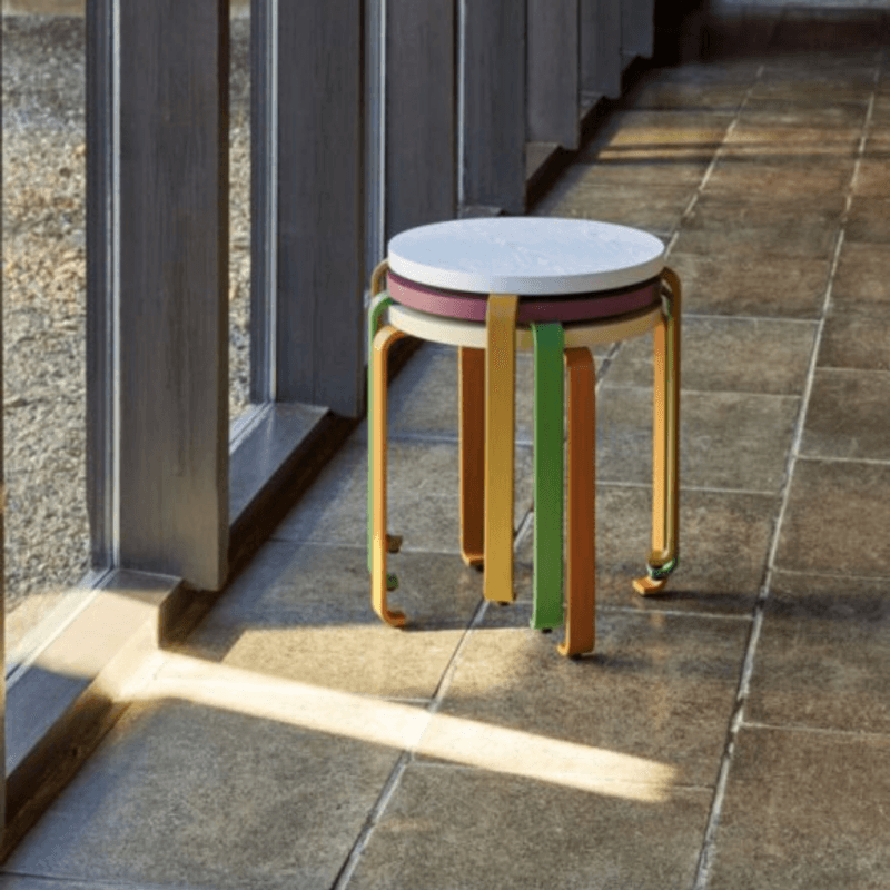 Smile Stool / krakk - Lavender/Khaki