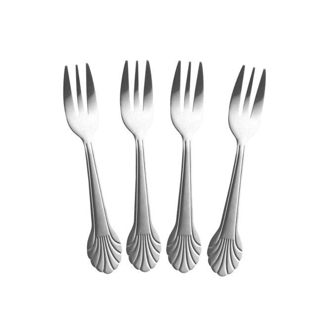Hovedbilde RICE gaffel 4pk sølv