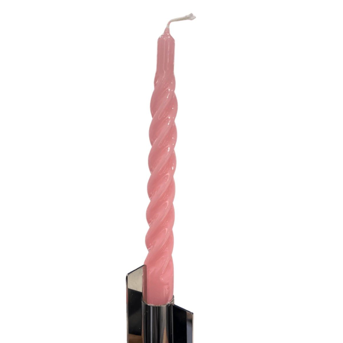 Candles with a Twist -  Pink 1stk