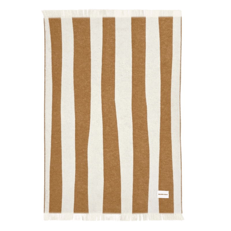 Rough Stripe ullpledd -  Terra