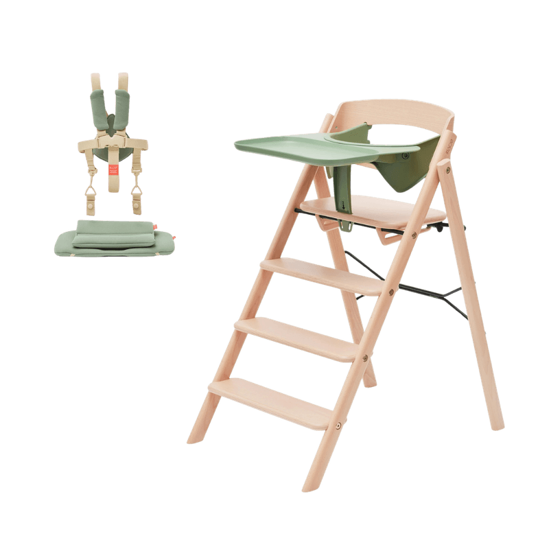 KAOS KLAPP® Baby Bundle - Barnestol Bøk Natur