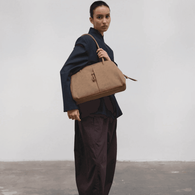 Hovedbilde Brooklyn Bag -  Suede - Stone
