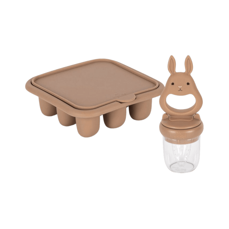 Matsmokk Sett med Frysebrett Blush 