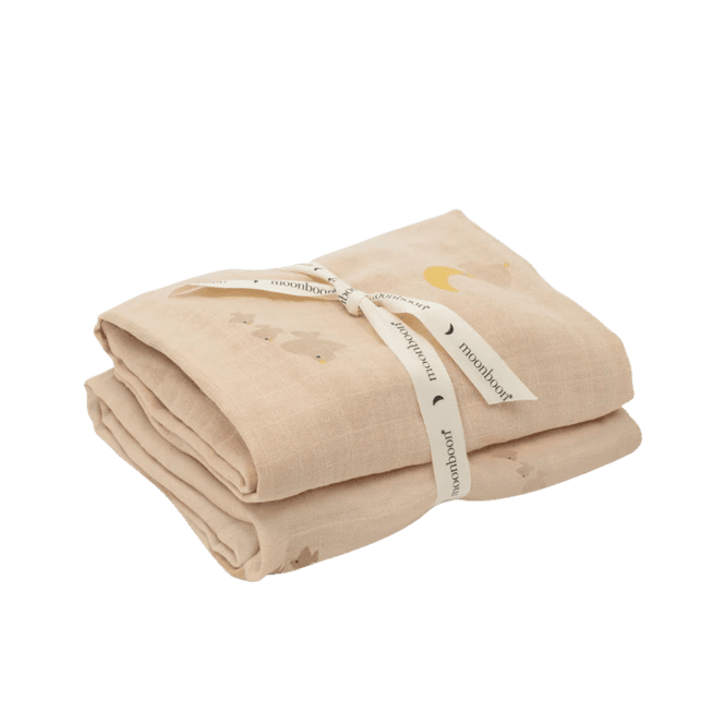 Hovedbilde MOONBOON - Muslin tepper 2pk