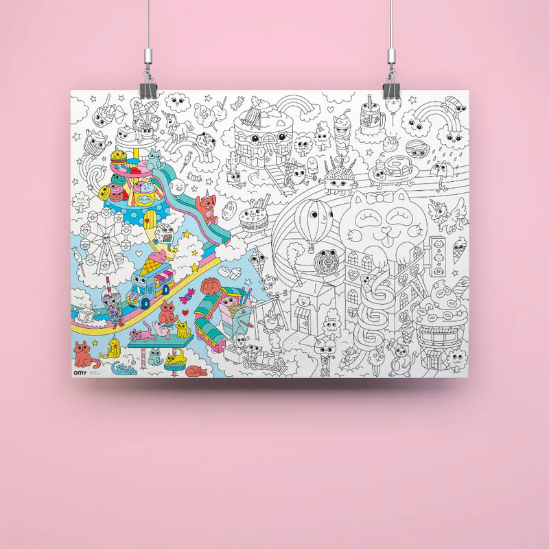 Tegneplakat L - Kawaii
