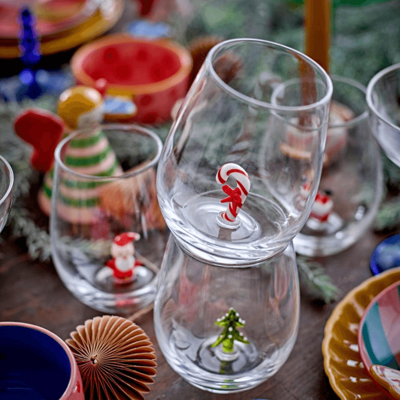 Misa drikkeglass - candycane