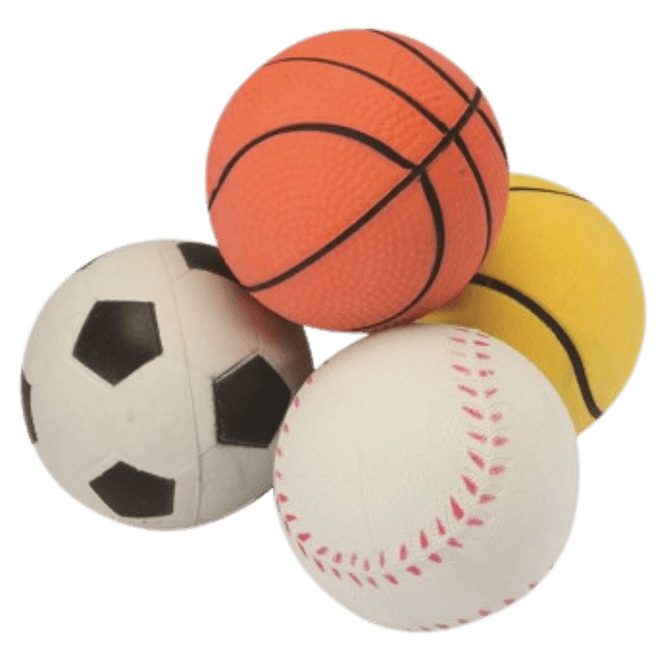 Hovedbilde Myk sprettball - 4 ulike motiver 