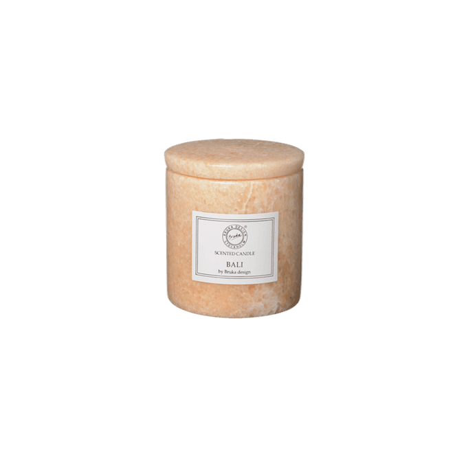 Hovedbilde Duftlys mini - Bali beige stone