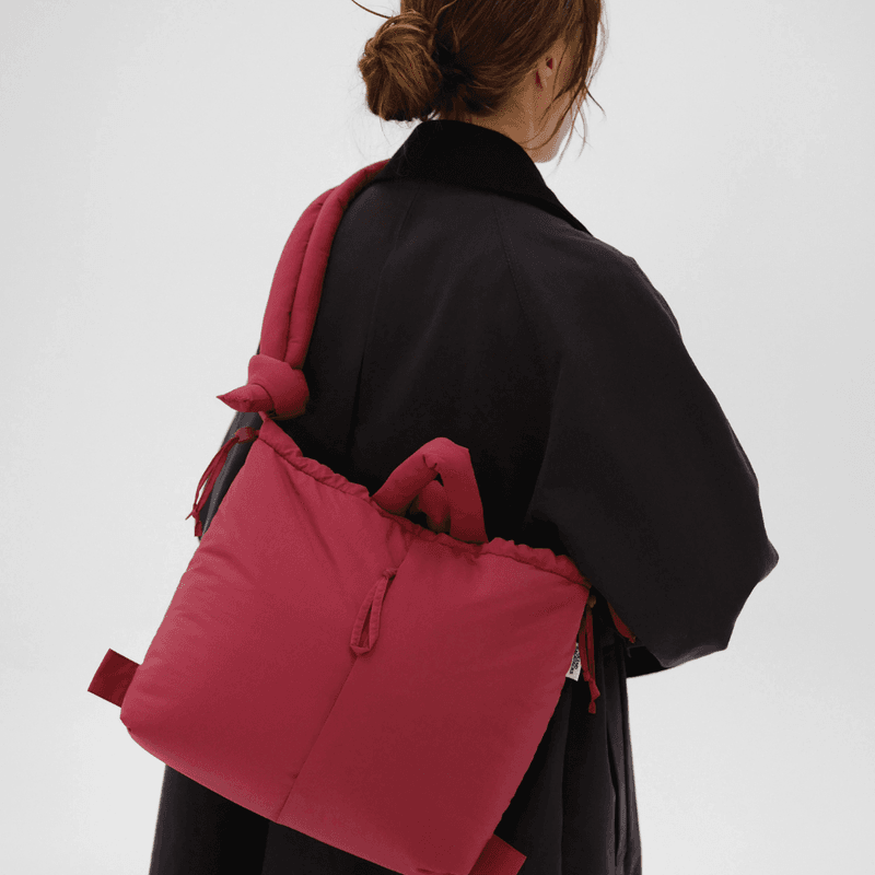 Ona Soft Bag - Cherry red 