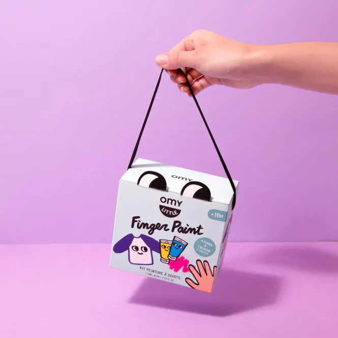 Hovedbilde Fingermaling kit med frakk 