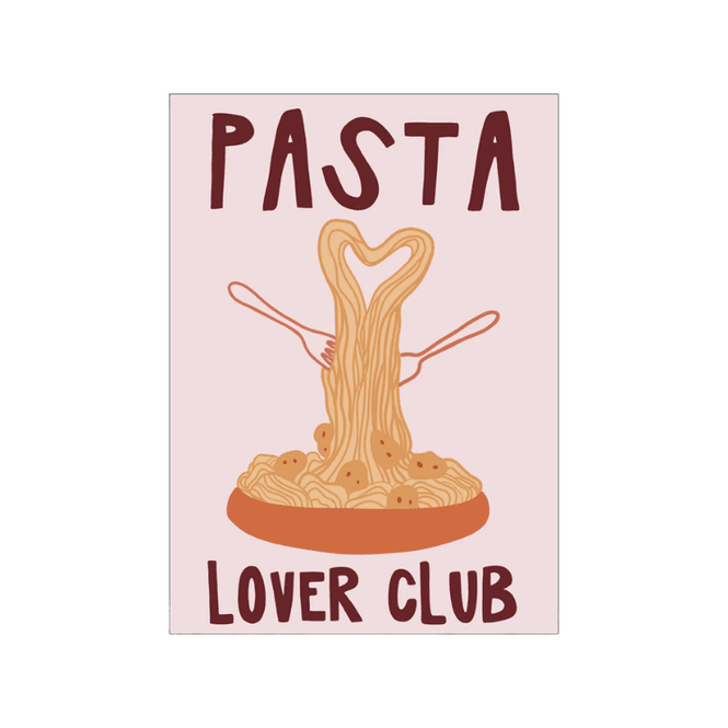 Hovedbilde Poster - Pasta Lover Club
