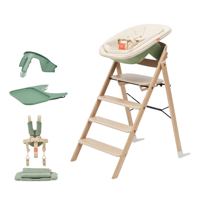 KAOS KLAPP® Komplett Bundle - Barnestol Eik Natur