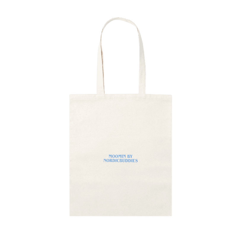 Moomin Tote bag Mummitrollet - Hvit / blå