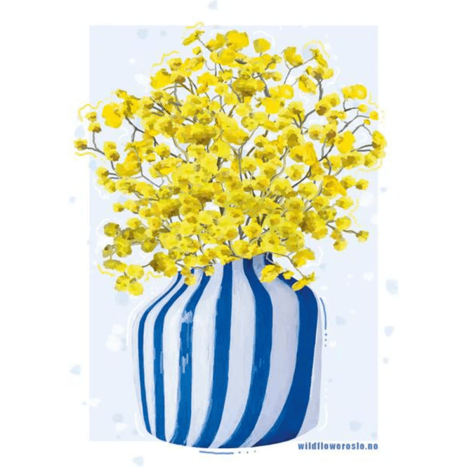 Hovedbilde Kort blomster #0075