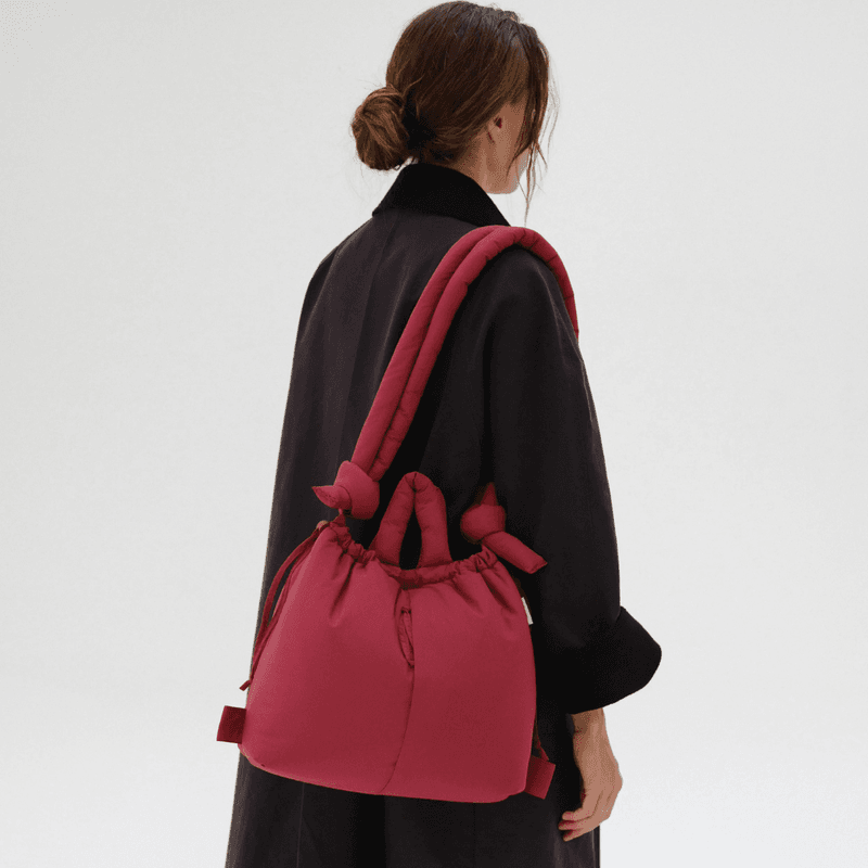 Ona Soft Bag - Cherry red 