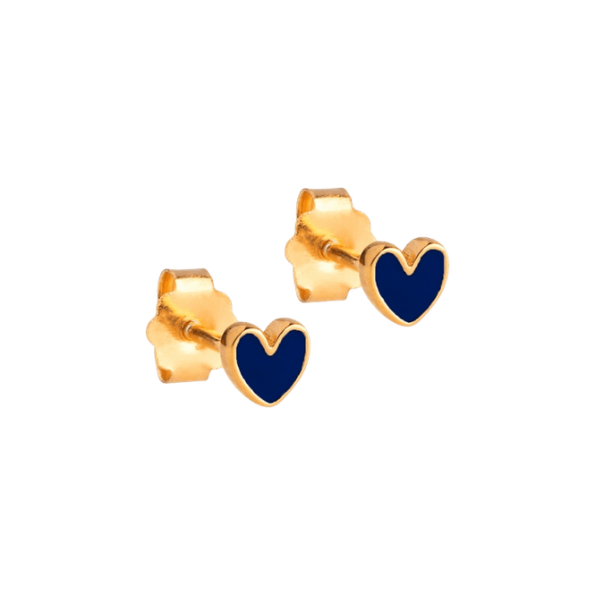 Hovedbilde ENAMEL Studs, Amore - Indigo
