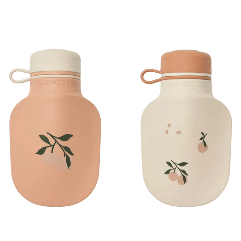 Lizzie Smoothie Bottle 2-Pack - Peach / Sea shell 